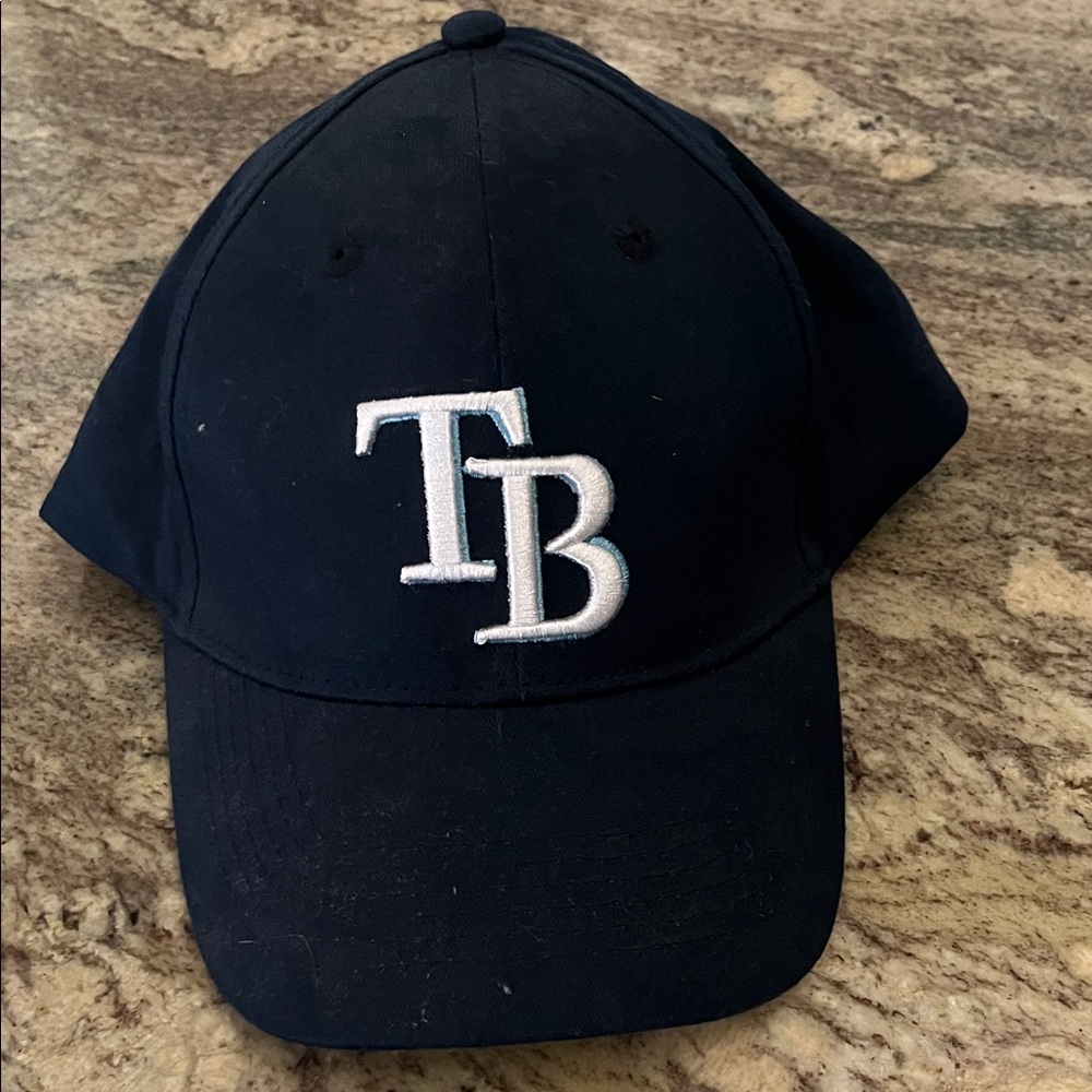 TAMPA BAY Navy Blue Baseball Cap with TB Logo NWOT